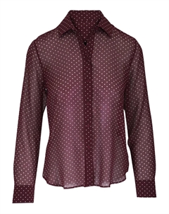 Рубашка Gaia в горох, красный Nili lotan