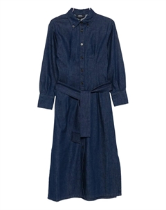 Платье Vanessa с застежкой на пуговицах и поясом, синий A.p.c.