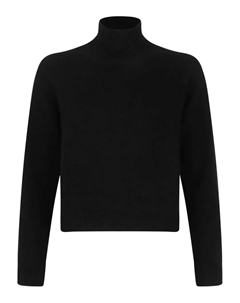 Свитер с высоким воротом, черный Gran sasso