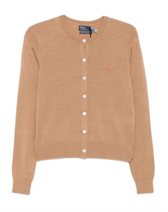 Кардиган на пуговицах, нейтральный Polo ralph lauren