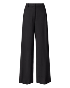 Брюки с боковыми лампасами, черный Fabiana filippi