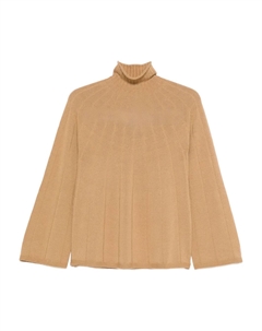 Водолазка в рубчик, коричневый Max mara