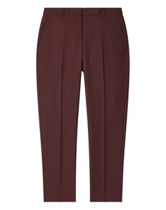 Брюки со складками и индивидуальным кроем, красный Paul smith