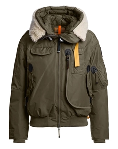 Бомбер Gobi S. с капюшоном, зеленый Parajumpers