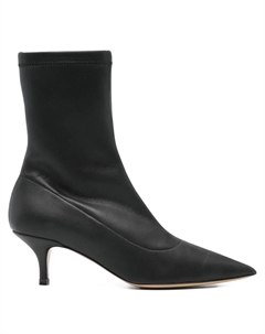 Ботильоны-носки с заостренным носком, черный Parosh