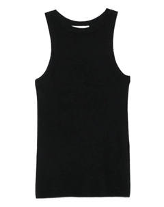 Топ в рубчик, черный Co collection