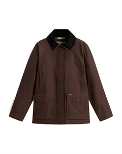 Куртка с бархатным воротником, коричневый Woolrich