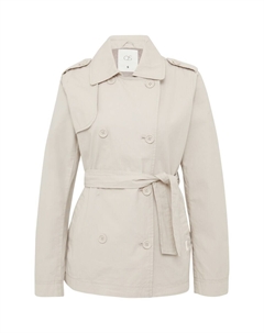 Демисезонное пальто, Light beige Qs