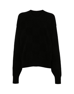 Длинный рукав Джемпер, Черный Uma wang