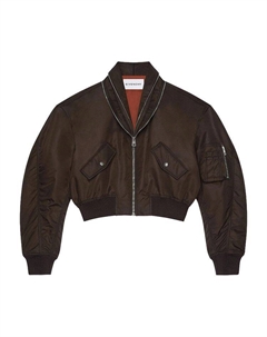 Бомбер Zipped Shawl Collar Bomber, Brown Givenchy