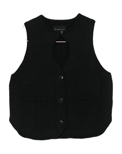 Жилет с вырезом, черный Cordera