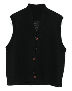 Жилет на пуговицах, черный Cordera