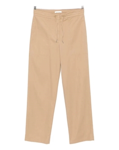 Брюки Mende на завязке в талии, нейтральный The row