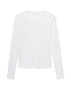 Лонгслив ENI, White Mango