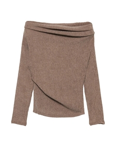 Лонгслив , Light brown Pull & bear