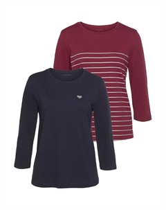 Топ, Blood red/Black Tom tailor