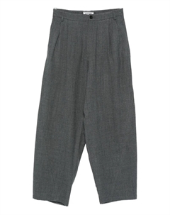 Шерстяные брюки-палаццо, серый Darkpark