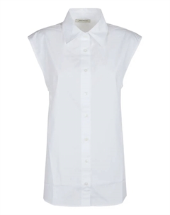 Хлопковая рубашка с короткими рукавами (кап sleeves), белый Hinnominate