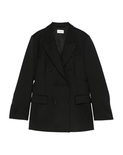 Двубортный пиджак, черный Parosh