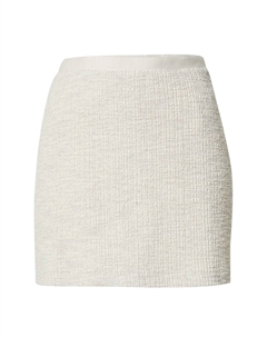 Мини юбка Cassidy, Silver/White /about you