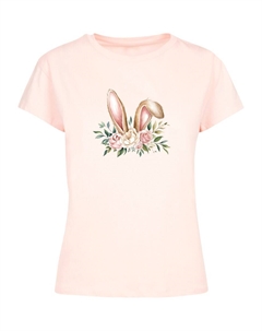 Футболка Blumen Osterhasen Ohren Dekor, Rose F4nt4stic