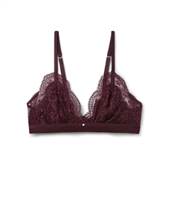 Треугольный бюстгальтер La Vie En Rose, Dark red Intimissimi