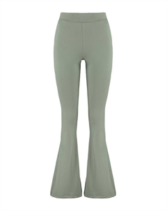 Расклешенные брюки, Pastel green Trendyol