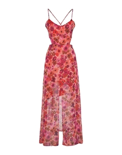 Макси платье, Fuchsia/Rose Trendyol