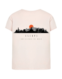 Футболка Escape Discover the World Asian Town, Rose F4nt4stic