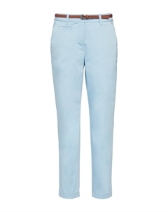 Узкие брюки-чинос, Light blue Comma,