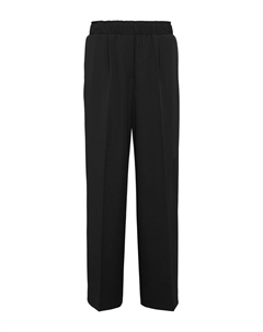 Свободные брюки со складками спереди, Black Comma,