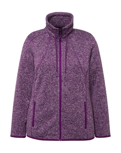 Флисовая куртка, Dark purple Ulla popken