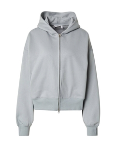 Худи с капюшоном на молнии Yoshi, Light blue Weekday