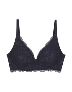 Футболка-бюстгальтер Amourette Charm, Dark grey Triumph