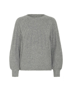 Свитер BYMAGGE, mottled grey B.young