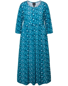 Макси платье, Turquoise Ulla popken