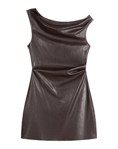 Мини платье, Chocolate Bershka