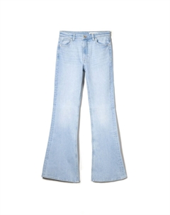 Расклешенные джинсы, Light blue Bershka