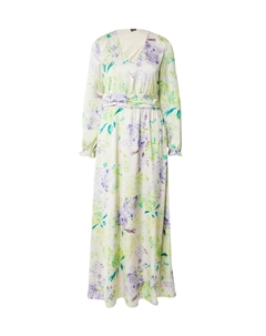 Макси платье HONEY, Emerald/Pastel green/Light green Vero moda