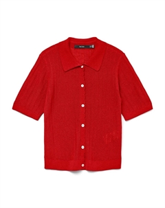 Вязаный кардиган VMLuxlight, Red Vero moda