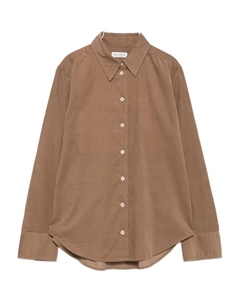 Вельветовая рубашка с длинными рукавами, коричневый Marc o'polo