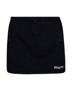 Юбка Mini Skirt, Blue Miu miu
