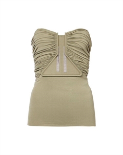 Топ Jersey Prong Bustier Top, Celadon Rick owens
