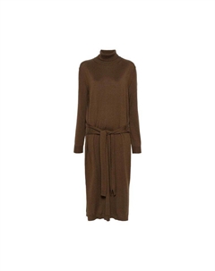 Платье Trompe Loeil Dress, Dark Cacao Lemaire