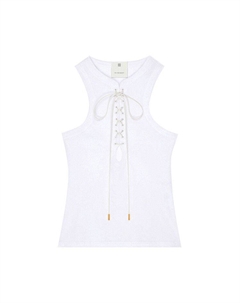 Топ Slim Fit Tank Top, White Givenchy