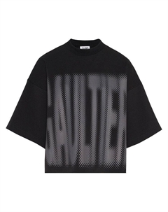 Футболка Cropped T-Shirt, Black/Dark Grey Jean paul gaultier
