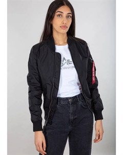 Куртка-бомбер " Women - Куртки-бомберы и летные куртки MA-1 TT Wmn", черный Alpha industries