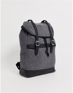 Темно серый рюкзак Asos design