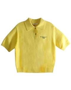Поло Short Sleeve Polo Shirt, Acid Yellow Givenchy