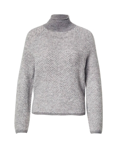 Свитер VILory, mottled grey Vila
